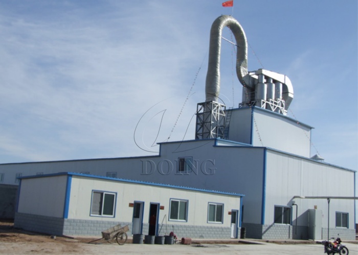 紅薯淀粉加工廠布局