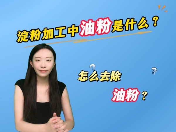 什么是油粉？淀粉加工為什么要去除油粉？