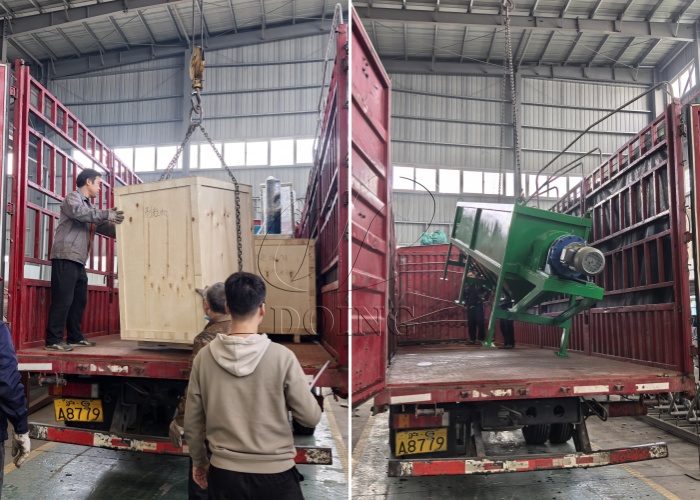 木薯加工設(shè)備發(fā)貨