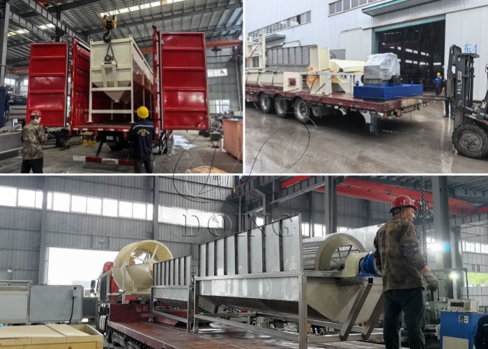 淀粉設(shè)備發(fā)貨