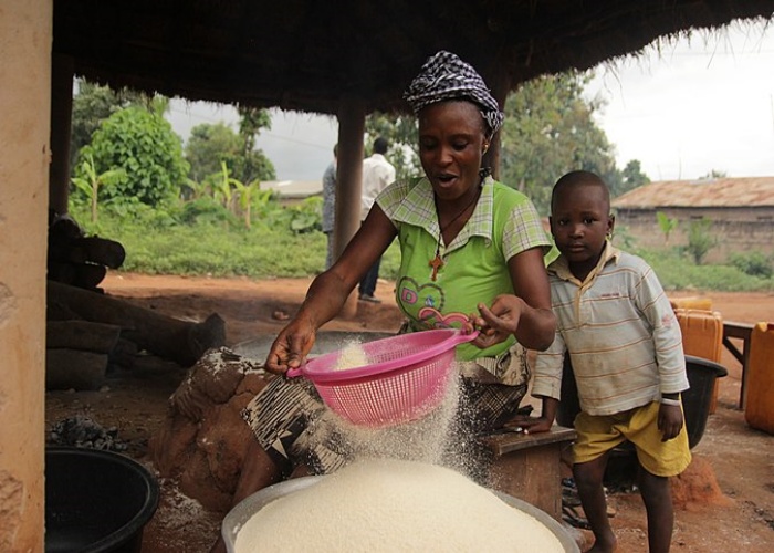 木薯粉加工方式